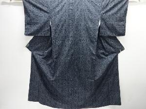 華紋模様織り出し西陣伝承紬着物アンサンブル